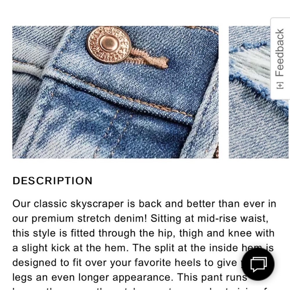 Express Skyscraper Flared Distressed Jeans - Picture 3 of 9